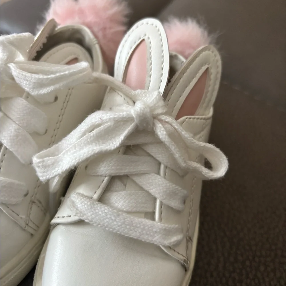 Minna parikka White Bunny Ears Shoes toddler size 5